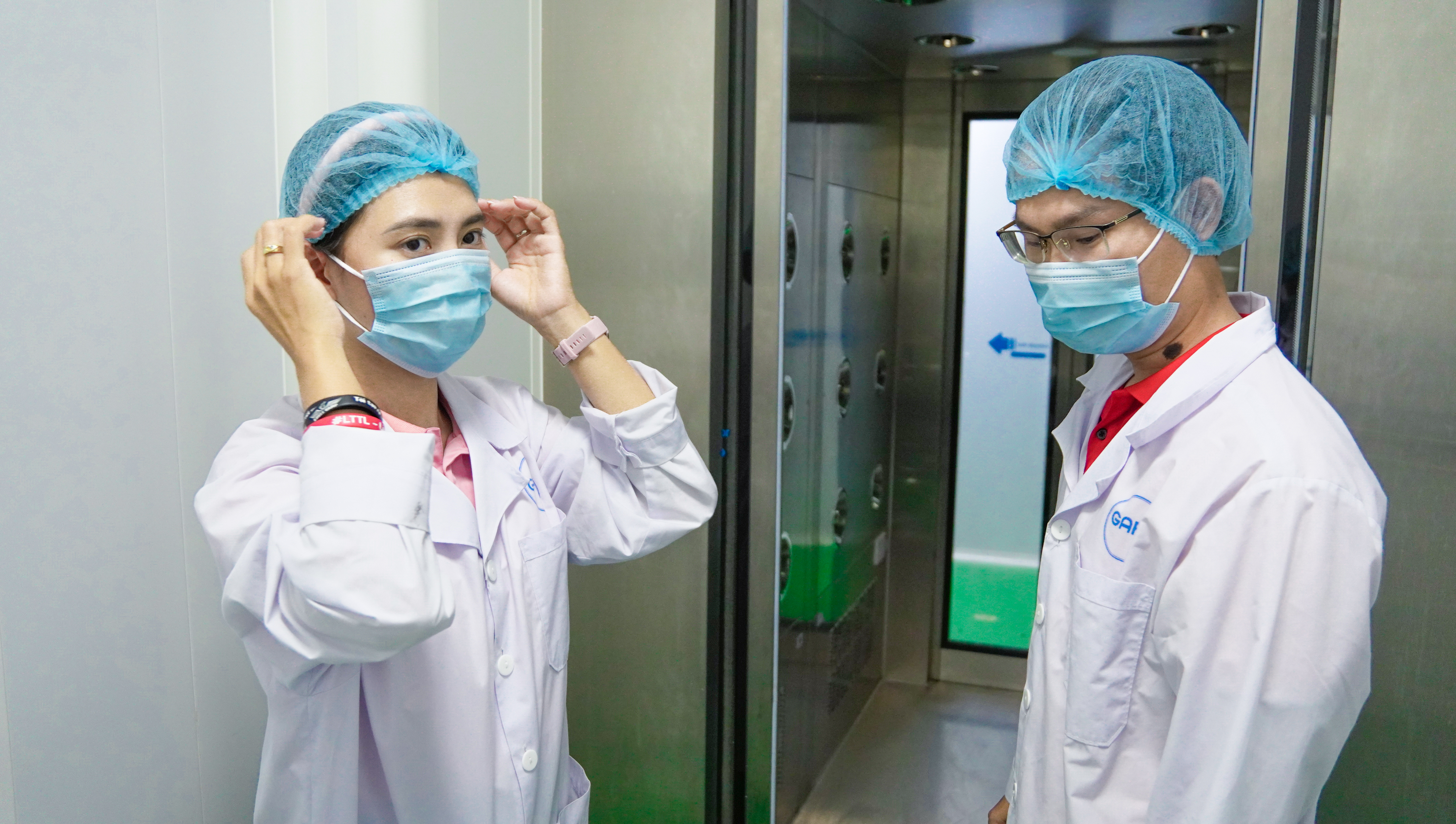 Phòng sản xuất sạch nhà máy CAXITO