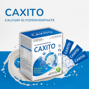 CAXITO Hộp Lẻ - Sữa hạt bổ sung Canxi 500g (20 gói)